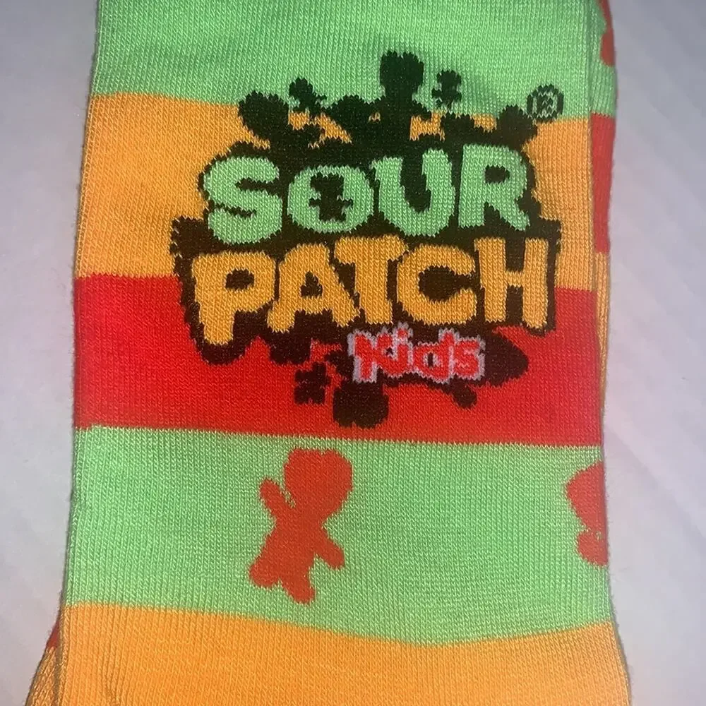CRAZY‎ SOCKS Sour Patch Kids Socks. Large